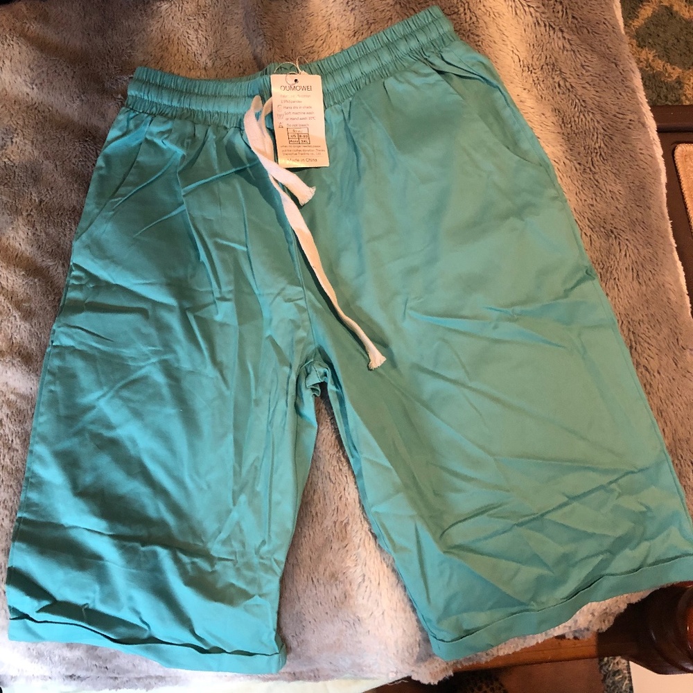 Turquoise Shorts